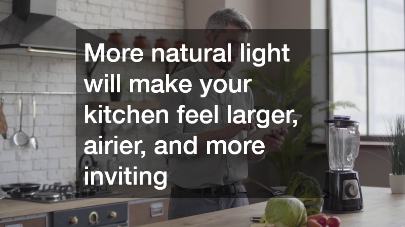 man preparing food in a well-lit kitchen