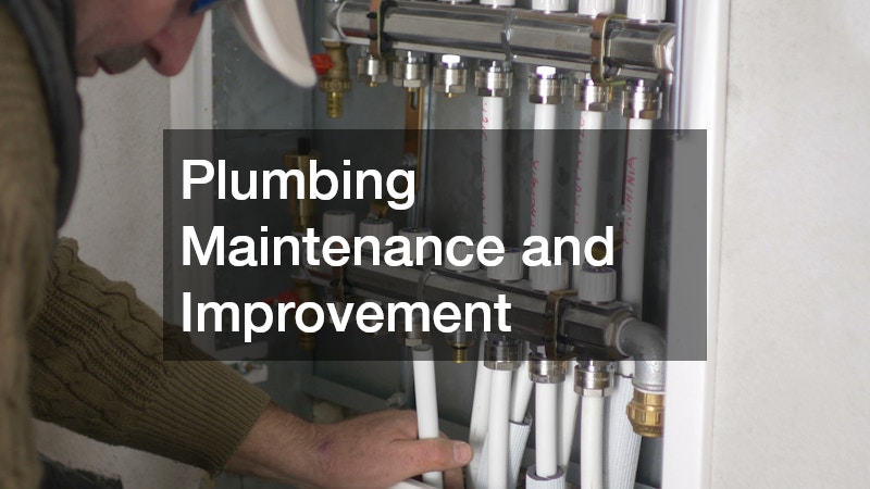 Plumbing Maintenance and Improvement