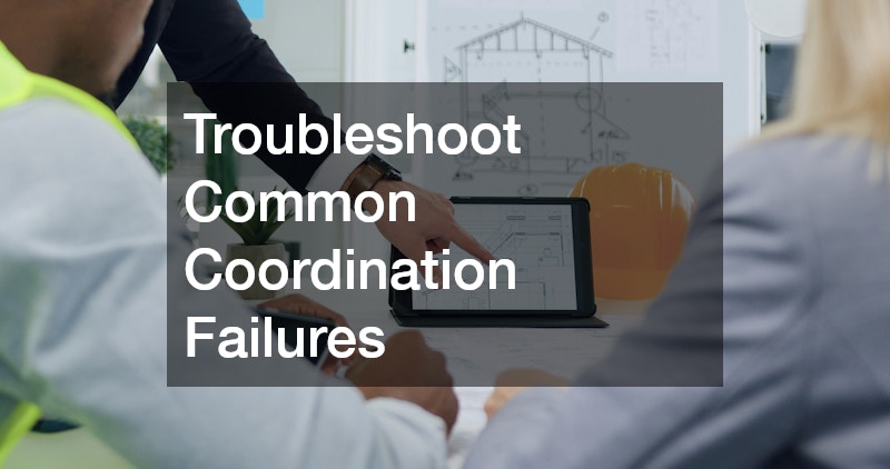 Troubleshoot Common Coordination Failures